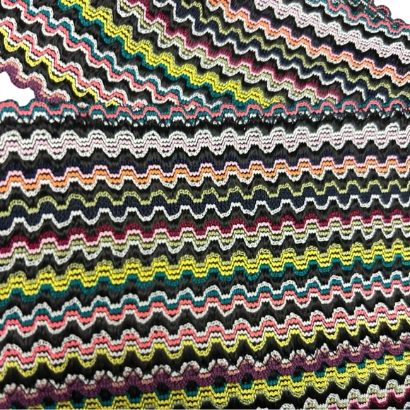 River Island Bardot Bandage Multicolor Bikini Top Size UK 8/ US 4 Striped - Picture 3 of 8